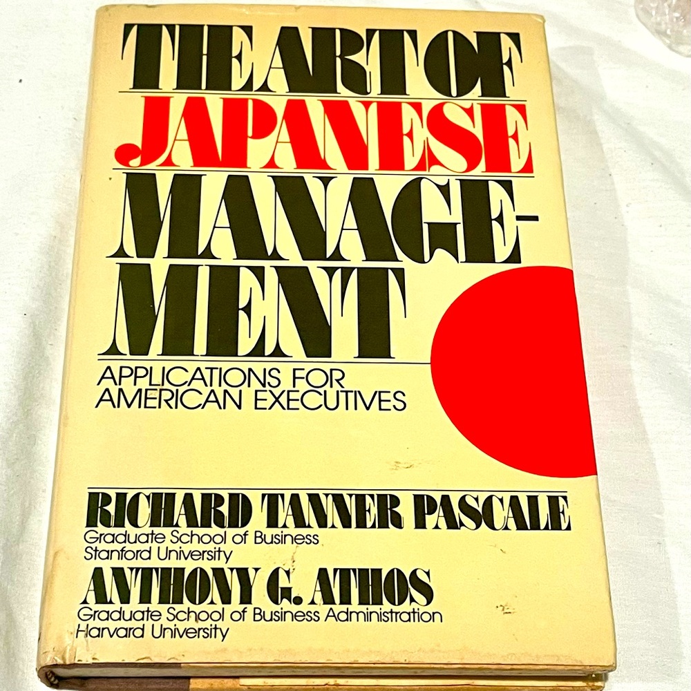 The Art Of Japanese Management Book